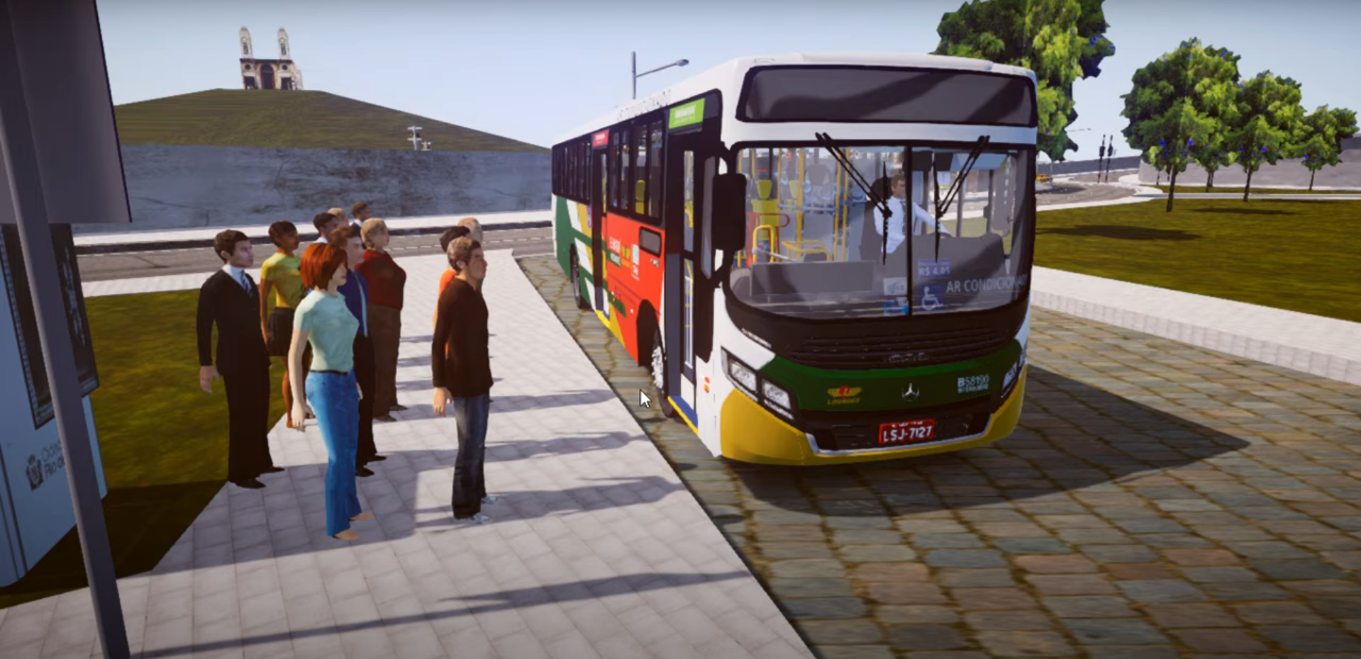 Mapa Zona Norte RJ - Proton Bus Simulator skins Colombia